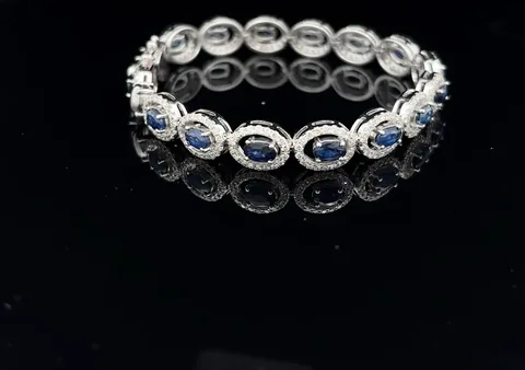 Sapphire bracelet