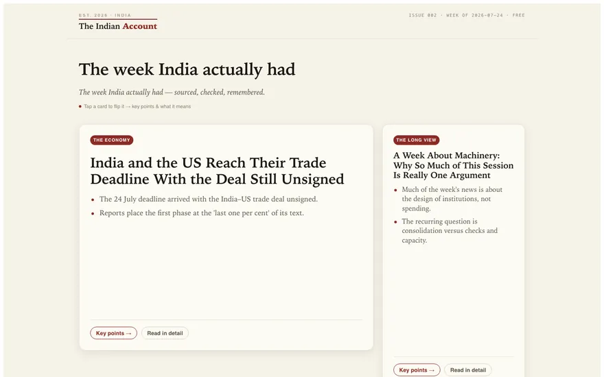 The Indian Account